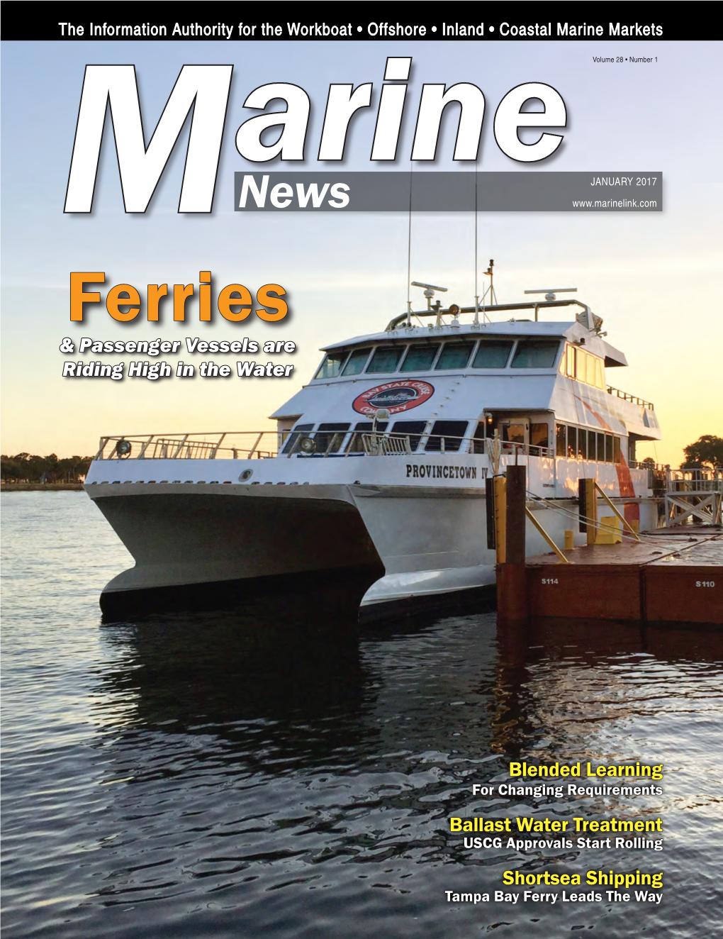 Ferries & Passenger Vessels Are Riding High in the Water