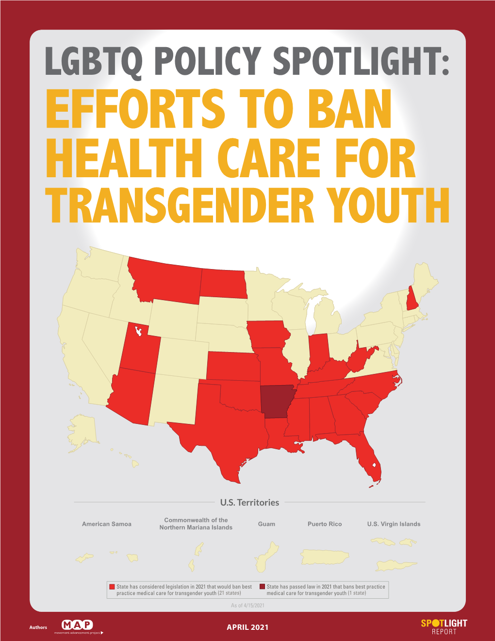 Efforts to Ban Health Care for Transgender Youth