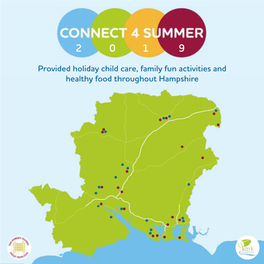 Provided Holiday Child Care, Family Fun Activities and Healthy Food Throughout Hampshire