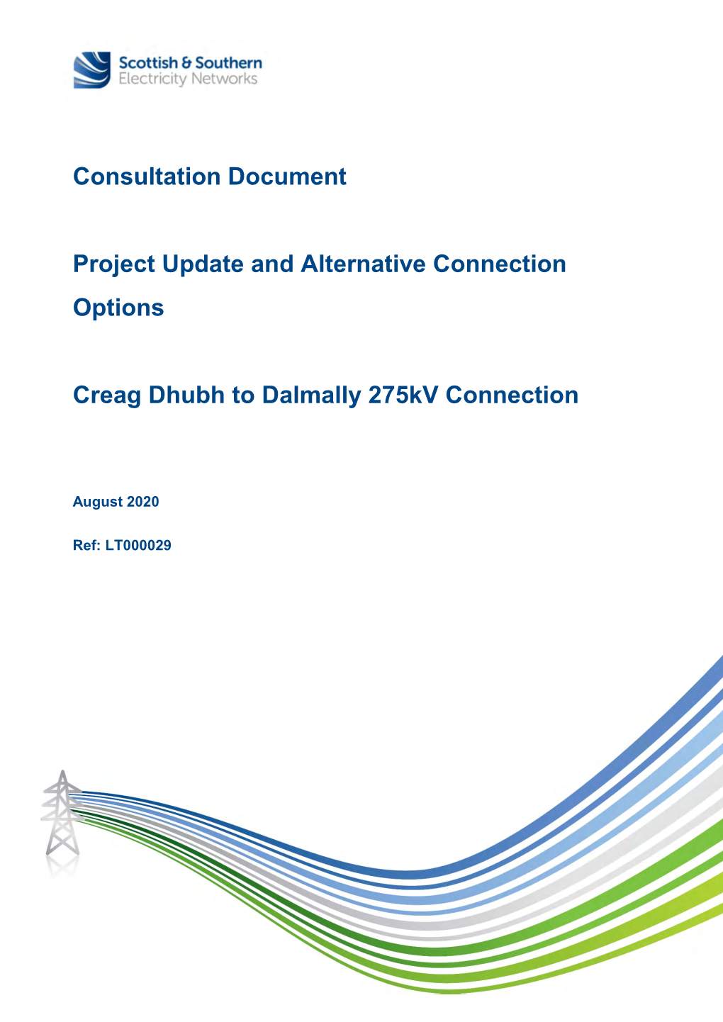 Consultation Document Project Update and Alternative Connection