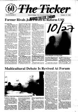 The Ticker, October 27, 1992
