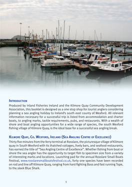 New Sea Angling Booklet for Kilmore Quay