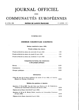 Journal Officiel Des Communautés Européennes