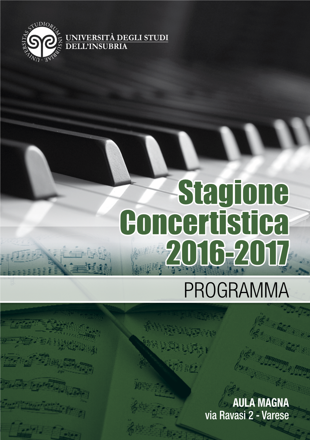 Stagione Concertistica 2016-2017 PROGRAMMA