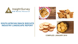 South African Snack Biscuits Industry Landscape Report