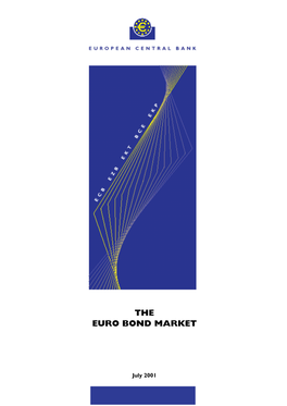 The Euro Bond Market, July 2001