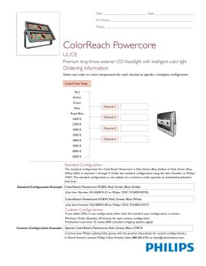 Colorreach Powercore
