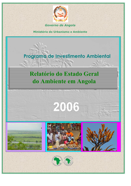 Relatório Do Estado Geral Do Ambiente Em Angola