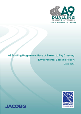 Pass of Birnam to Tay Crossing Environmental Baseline Report