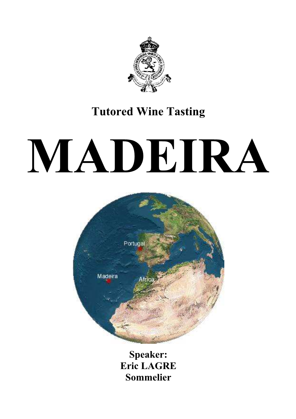 Tutored Wine Tasting