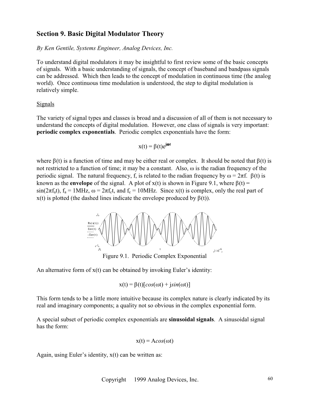 Section 9. Basic Digital Modulator Theory