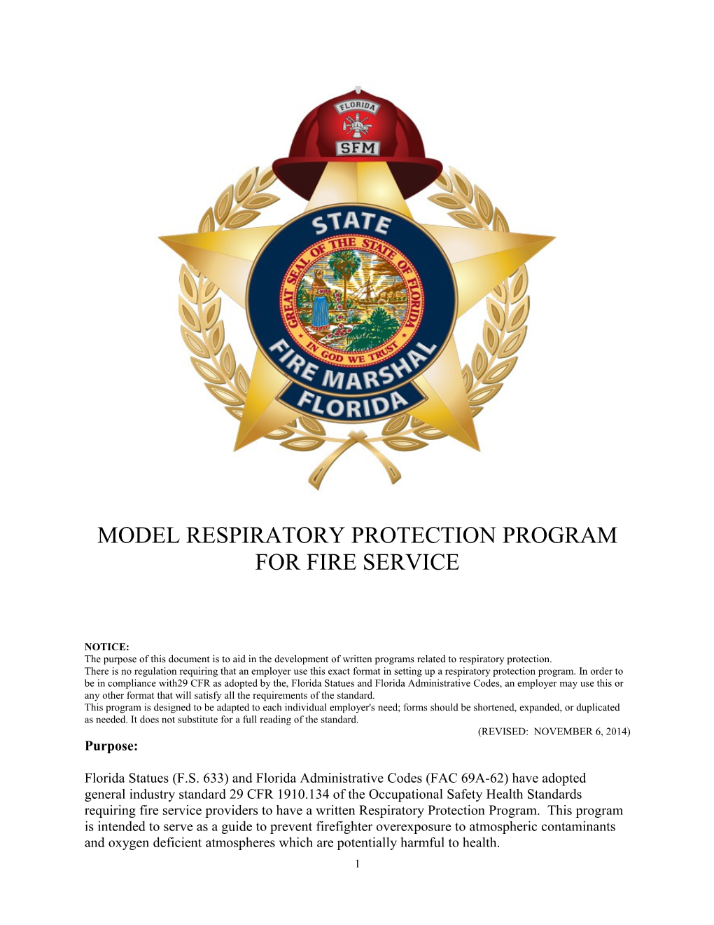 Model Respiratory Protection Program