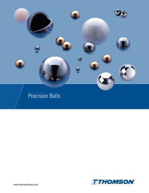 Precision Balls