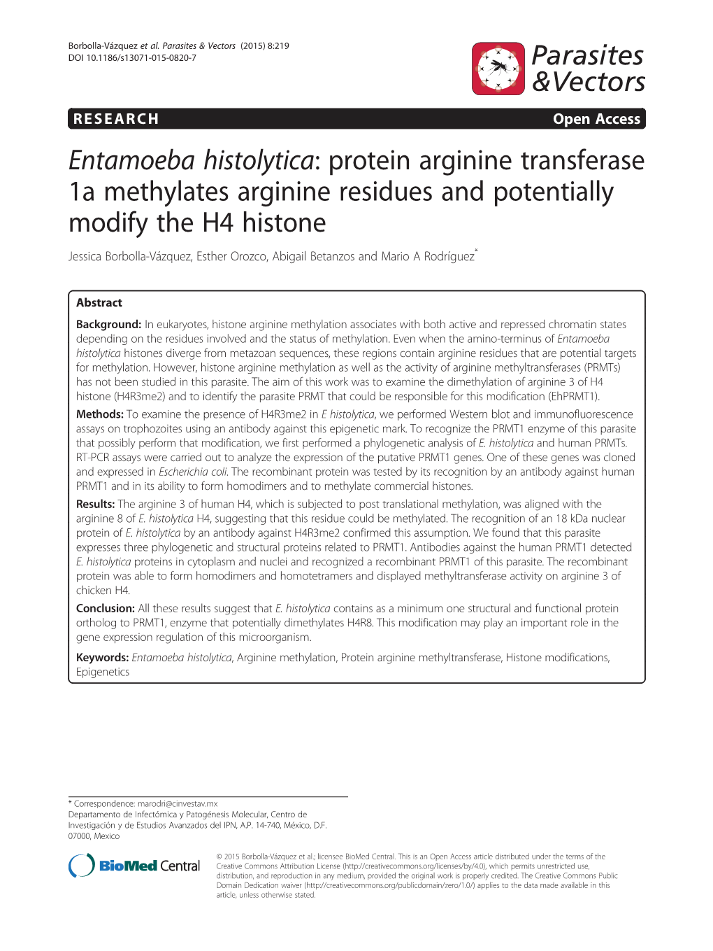 Entamoeba Histolytica