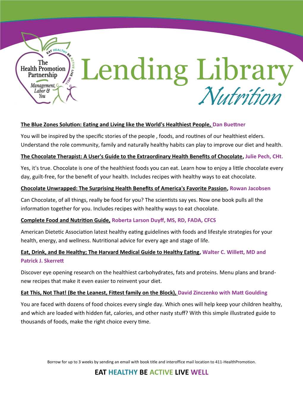 Lending Library