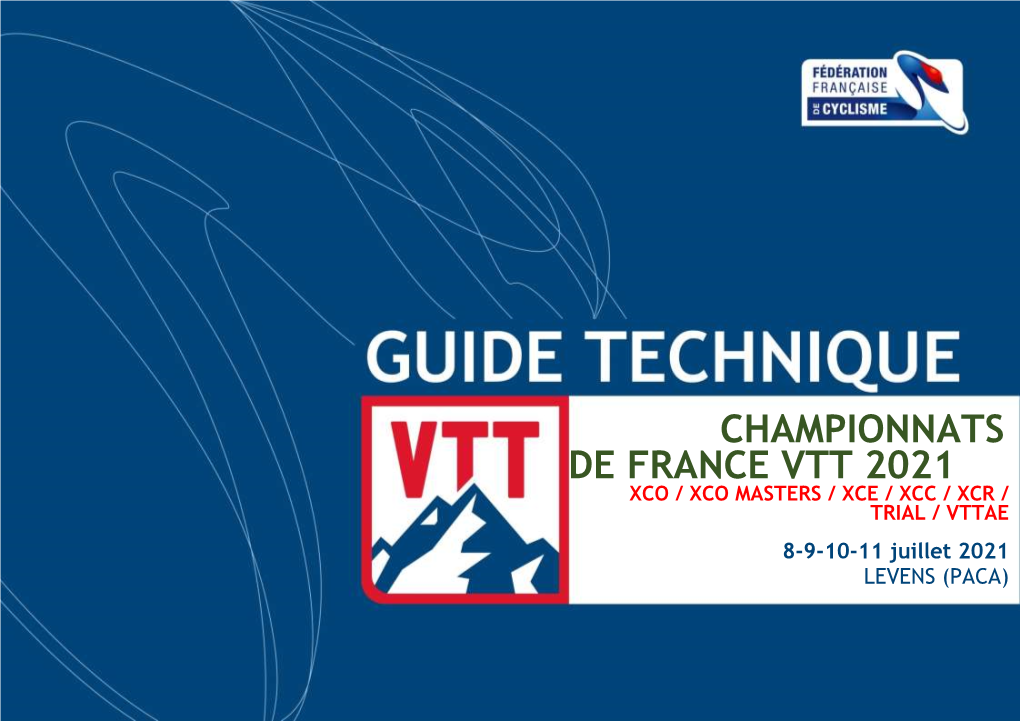 Championnats De France Vtt 2021