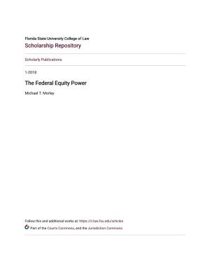 The Federal Equity Power