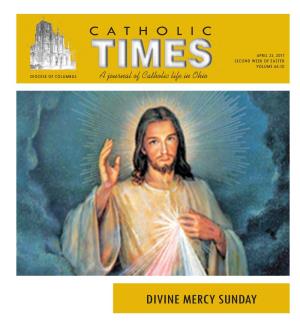 DIVINE MERCY SUNDAY 2 Catholic Times April 23, 2017