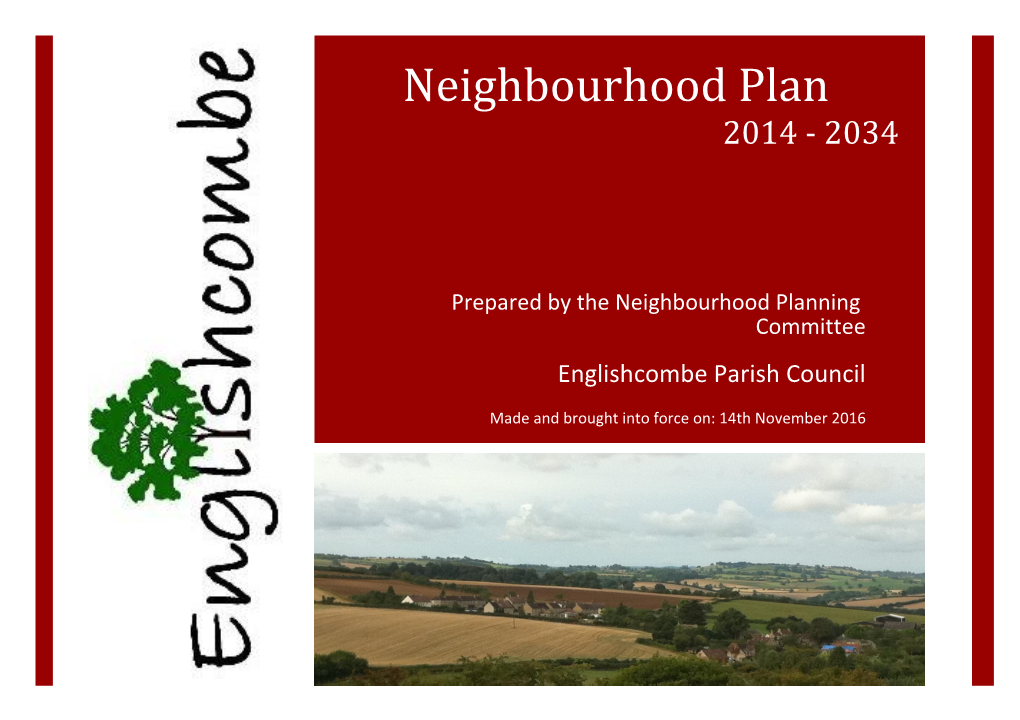 Neighbourhood Plan 2014 - 2034