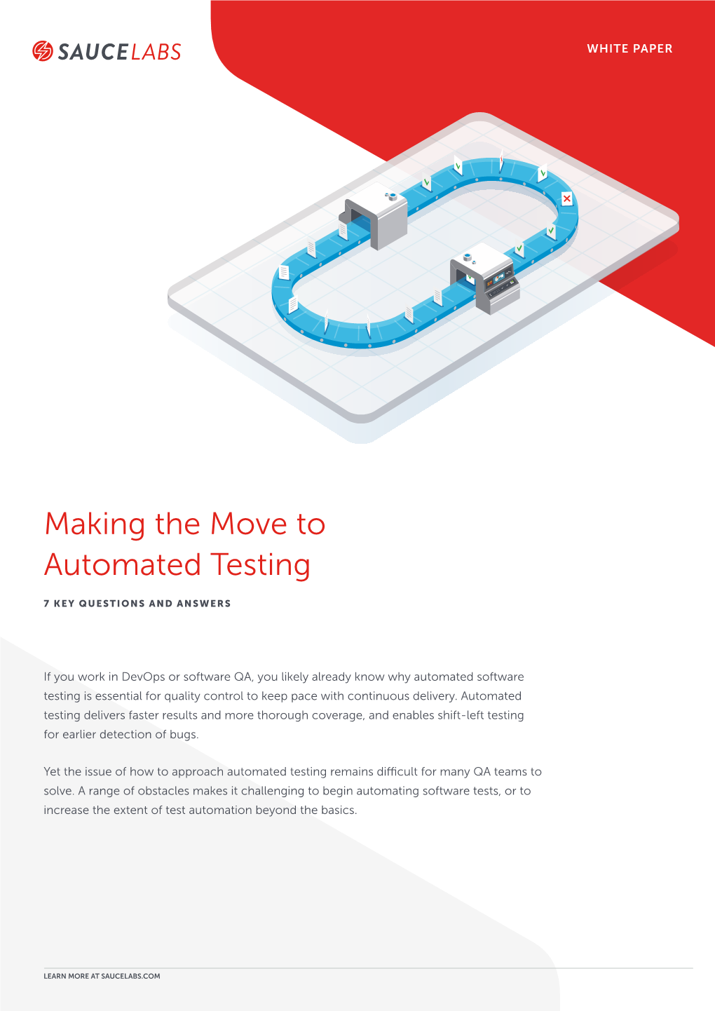 Making the Move to Automated Testing