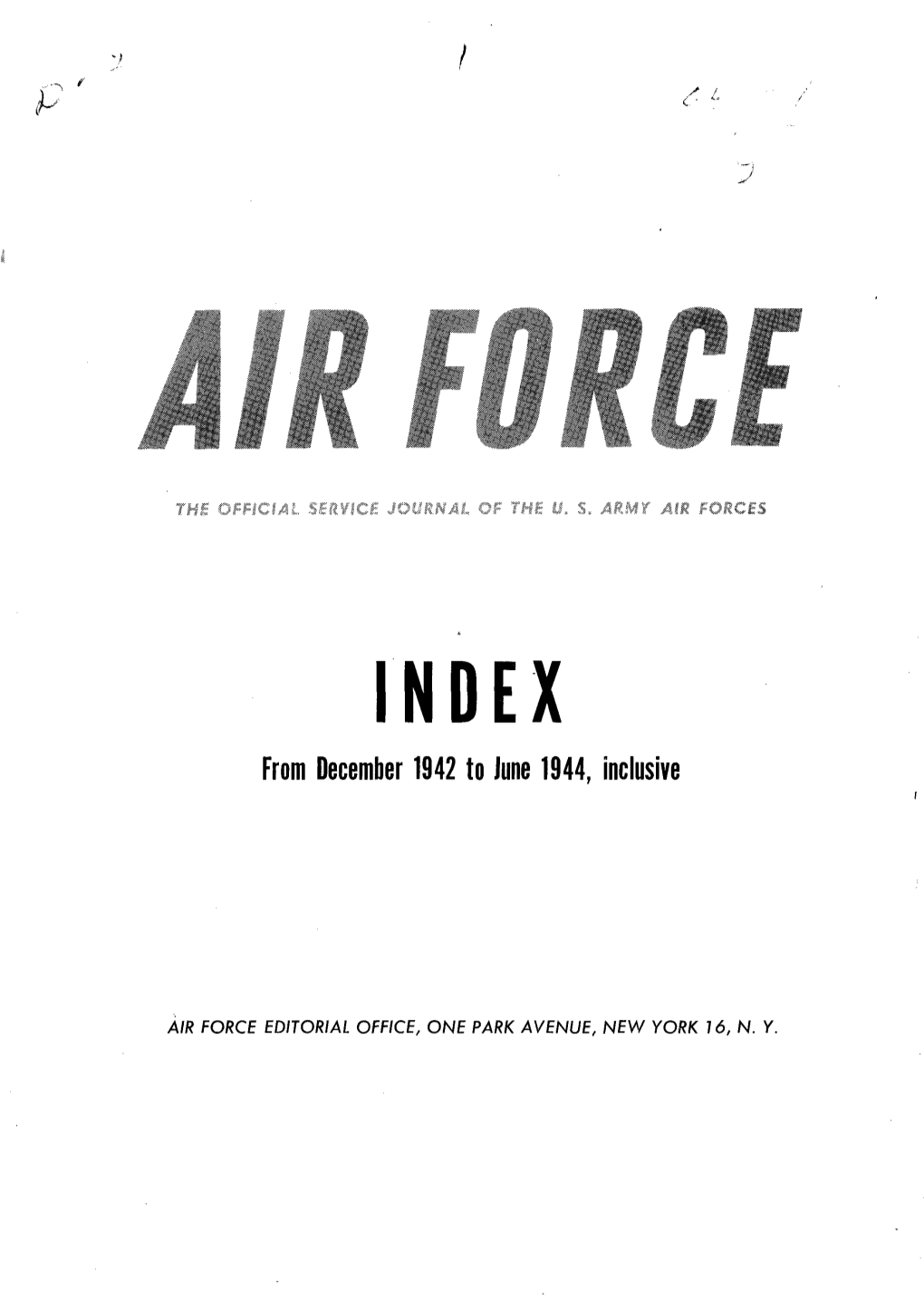 Air Force the Official Service Journal