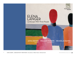 ELENA LANGER Landscape with Three People