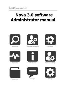 Nova 3.0 Software Administrator Manual