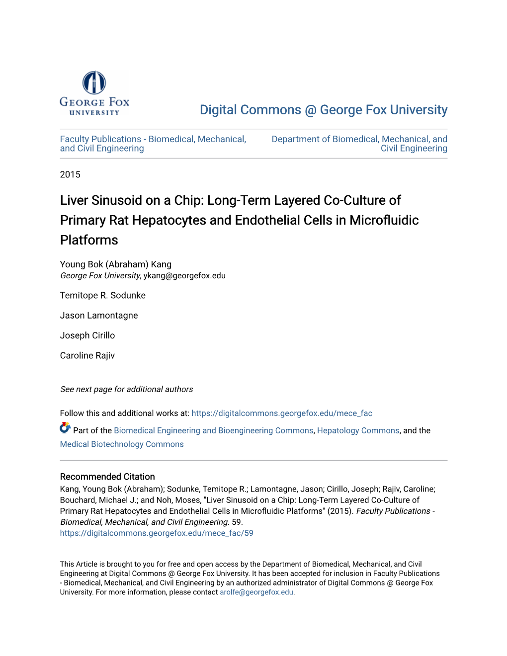 Liver Sinusoid on a Chip: Long-Term Layered Co-Culture of Primary Rat Hepatocytes and Endothelial Cells in Microfluidic Platforms