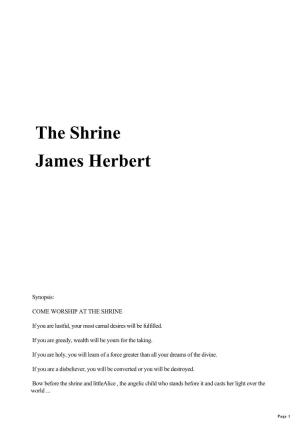 The Shrine James Herbert
