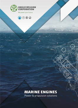 MARINE ENGINES Power &Propulsion Solutions Index