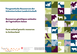 Ressources Génétiques Animales De L'agriculture Suisse