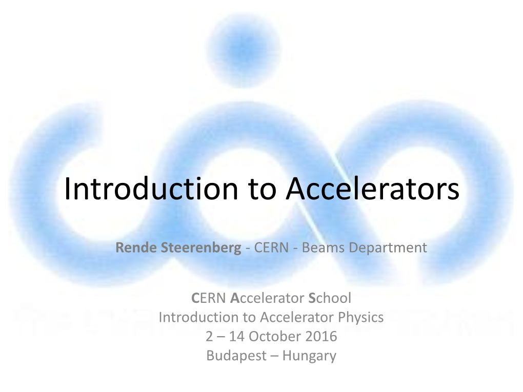 Accelerators for Beginners