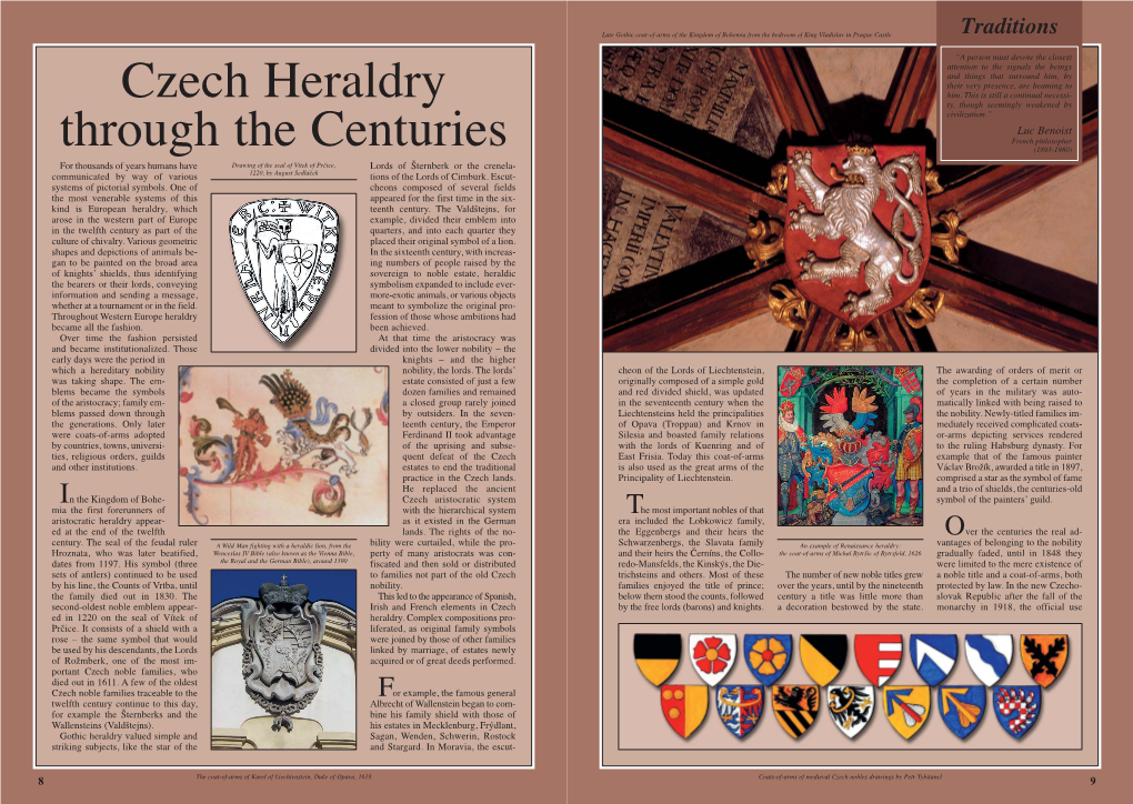 Czech Heraldry Through the Centuries