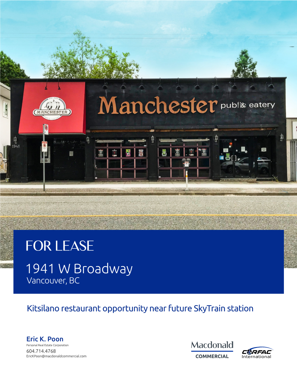 1941 W Broadway for LEASE