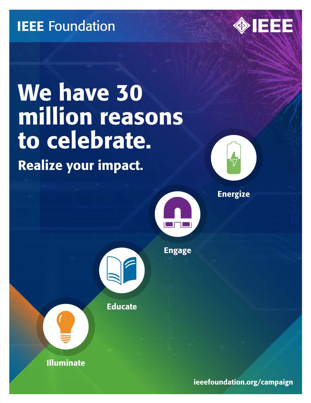 We Have 30 Million Reasons to Celebrate. Realize Your Impact