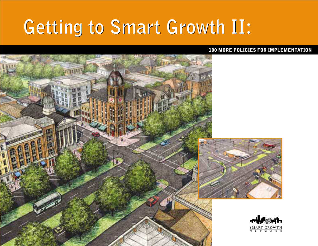 Getting to Smart Growth