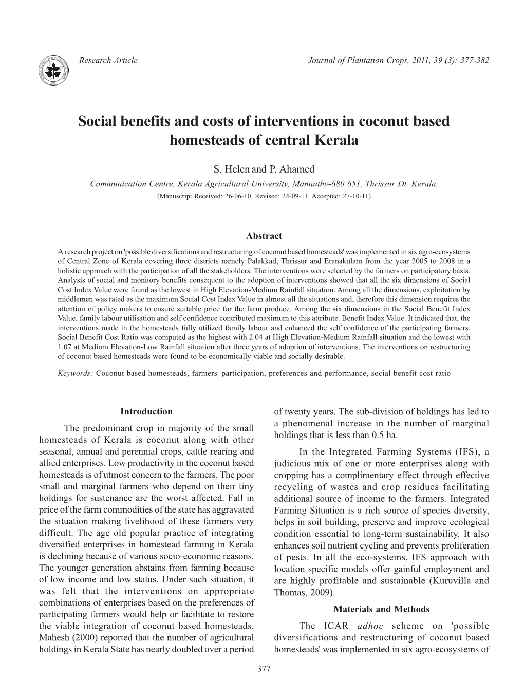 Social Benefits and Costs of Interventions.Pmd