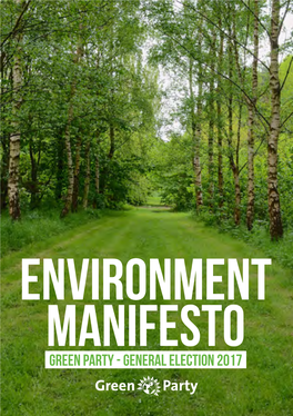 Environment Manifesto