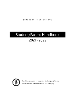 Student/Parent Handbook 2021- 2022