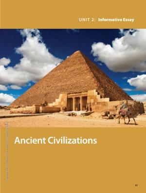 Ancient Civilizations UNIT 2