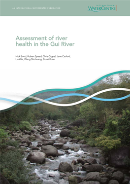 Assessment of River Health in the Gui River