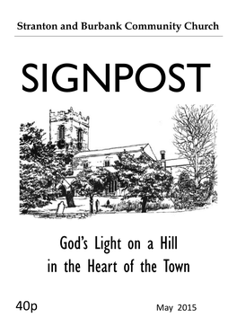 God's Light on a Hill in the Heart of the Town