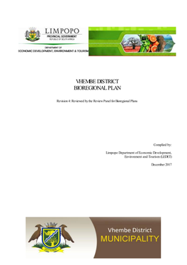 Vhembe District Bioregional Plan