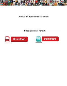 Florida St Basketball Schedule Pirate