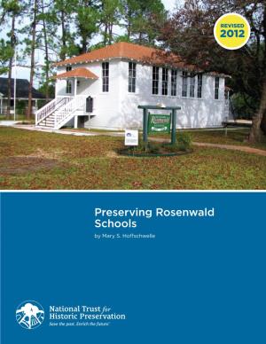 Preserving Rosenwald Schools by Mary S