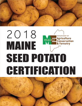 And Abbreviations State of Maine Seed Potato Varieties