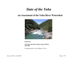State of the Yuba