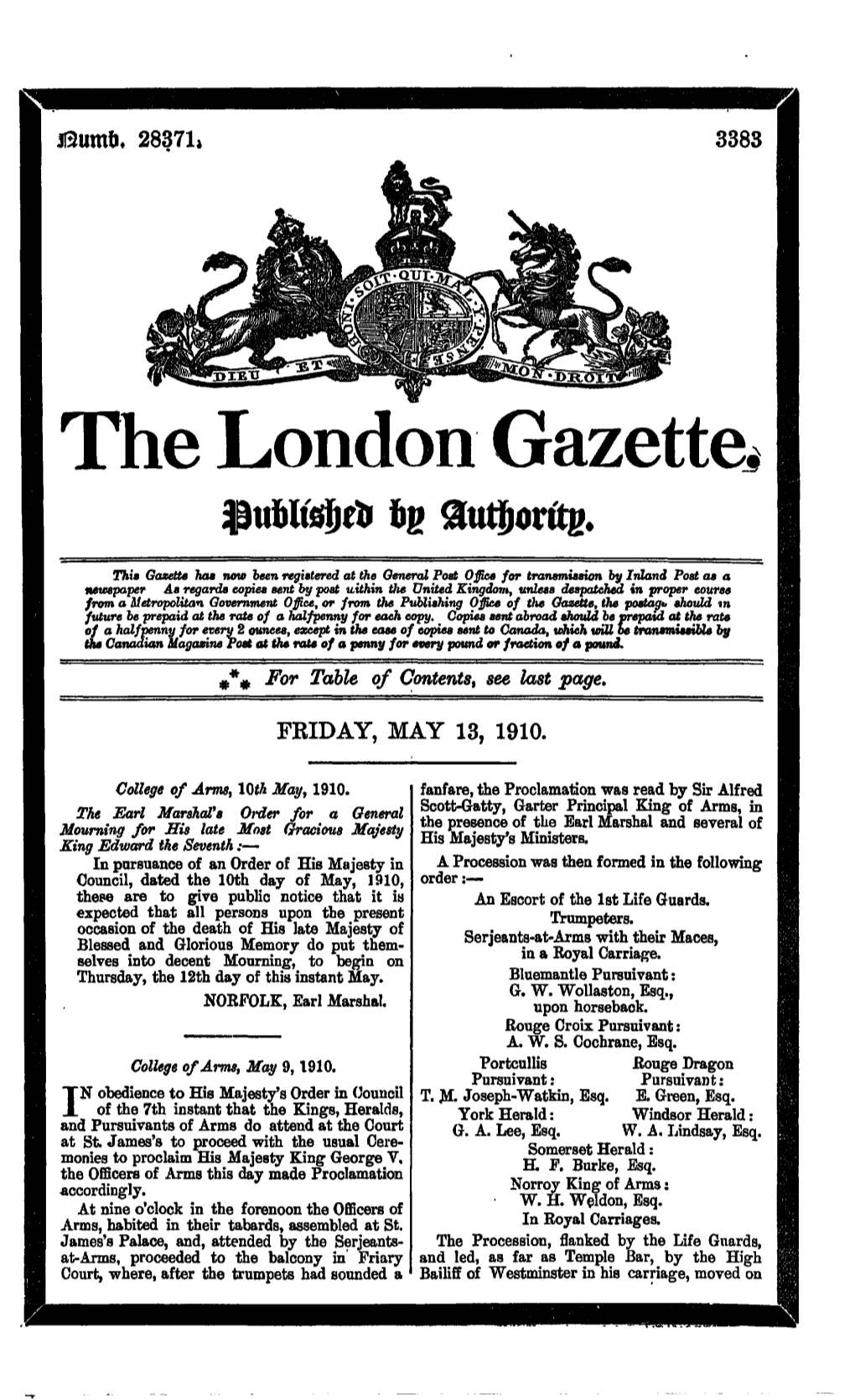 The London Gazette