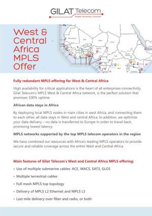 West & Central Africa MPLS Offer