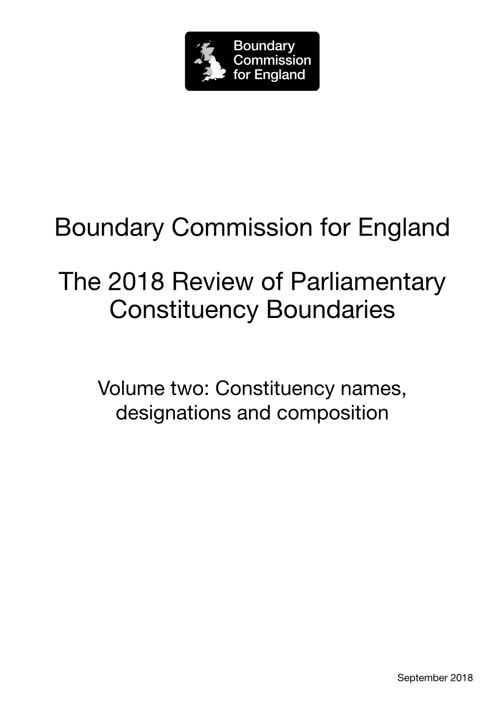 Boundary Commission Vol 2